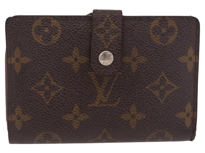 LOUIS VUITTON Monogram Porte Monnaie Billets Viennois Wallet M61663 Auth bs36125 Monogramma - vista 13