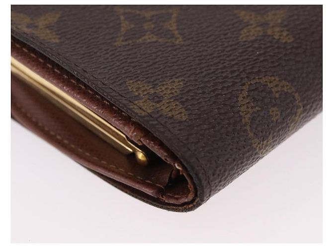 LOUIS VUITTON Monogram Porte Monnaie Billets Viennois Wallet M61663 Auth bs36125 Monogramma - vista 14