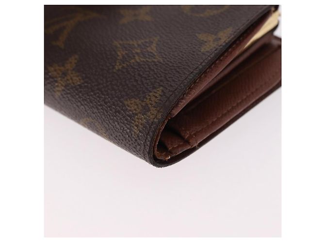 LOUIS VUITTON Monogram Porte Monnaie Billets Viennois Wallet M61663 Auth bs36125 Monogramma - vista 17