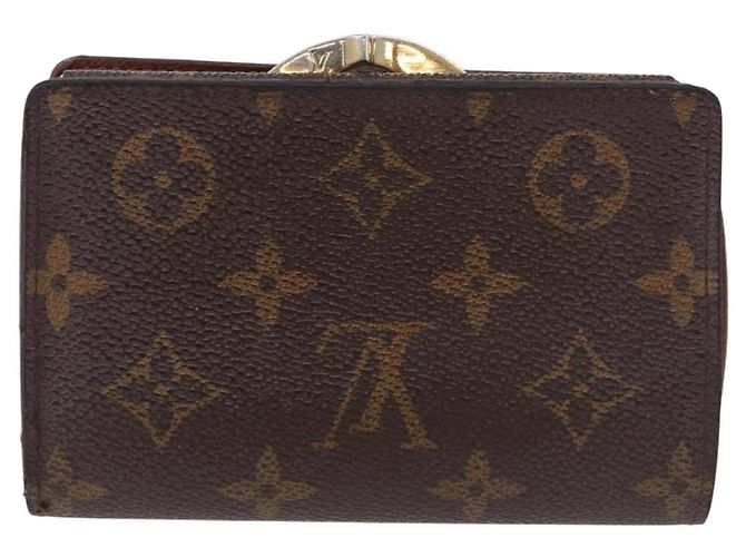LOUIS VUITTON Monogram Porte Monnaie Billets Viennois Wallet M61663 Auth bs36125 Monogramma - vista 2
