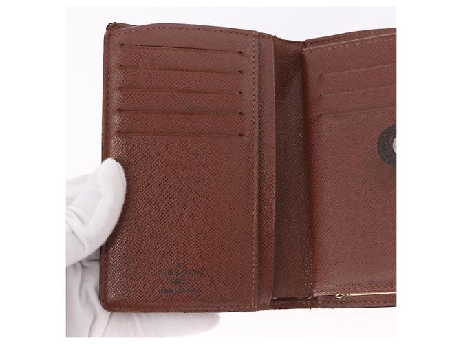 LOUIS VUITTON Monogram Porte Monnaie Billets Viennois Wallet M61663 Auth bs36125 Monogramma - vista 20
