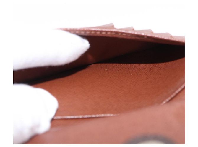 LOUIS VUITTON Monogram Porte Monnaie Billets Viennois Wallet M61663 Auth bs36125 Monogramma - vista 23