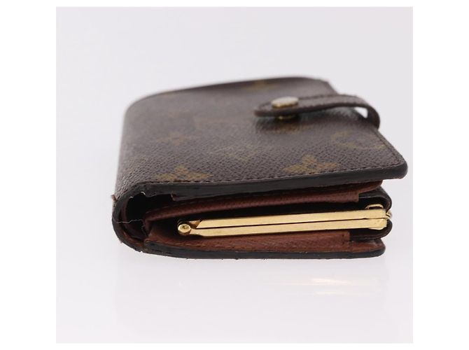 LOUIS VUITTON Monogram Porte Monnaie Billets Viennois Wallet M61663 Auth bs36125 Monogramma - vista 3