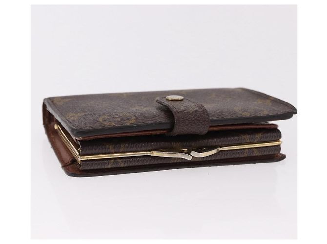 LOUIS VUITTON Monogram Porte Monnaie Billets Viennois Wallet M61663 Auth bs36125 Monogramma - vista 6