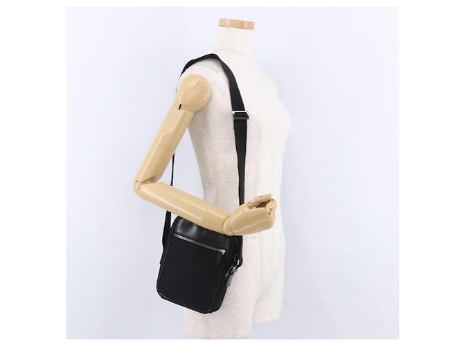 Borsa a tracolla GUCCI Tela Nero Argento 101680 Auth bs36230 - vista 23