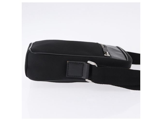 Borsa a tracolla GUCCI Tela Nero Argento 101680 Auth bs36230 - vista 3