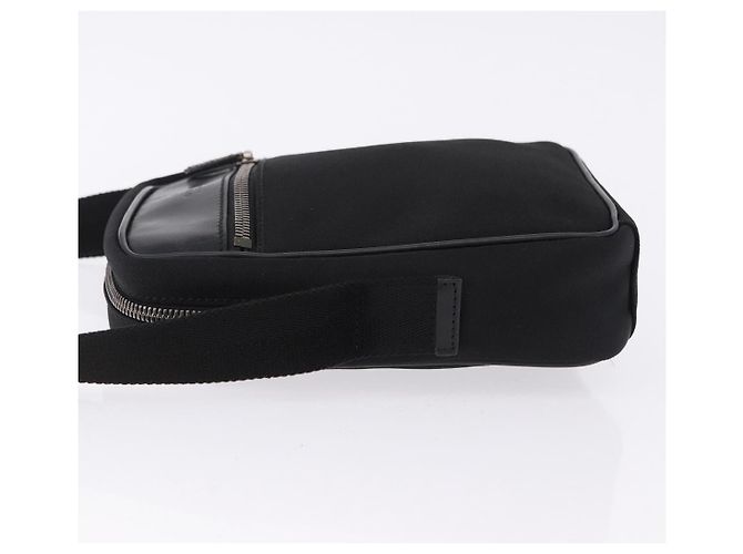 Borsa a tracolla GUCCI Tela Nero Argento 101680 Auth bs36230 - vista 4