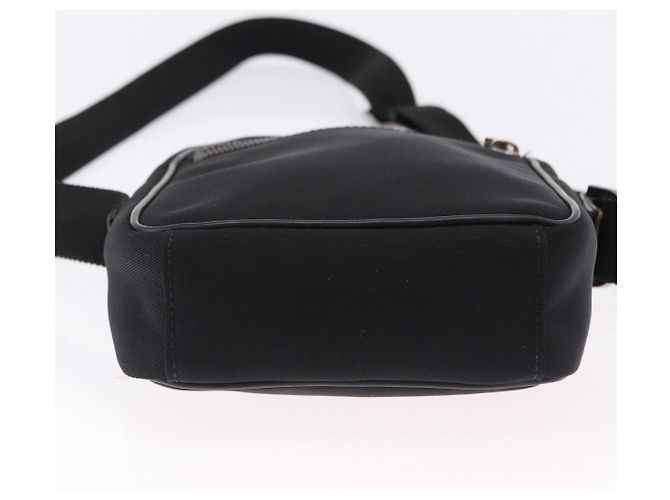Borsa a tracolla GUCCI Tela Nero Argento 101680 Auth bs36230 - vista 5