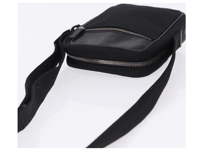 Borsa a tracolla GUCCI Tela Nero Argento 101680 Auth bs36230 - vista 6