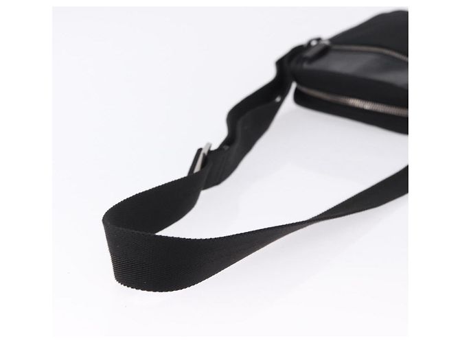 Borsa a tracolla GUCCI Tela Nero Argento 101680 Auth bs36230 - vista 7