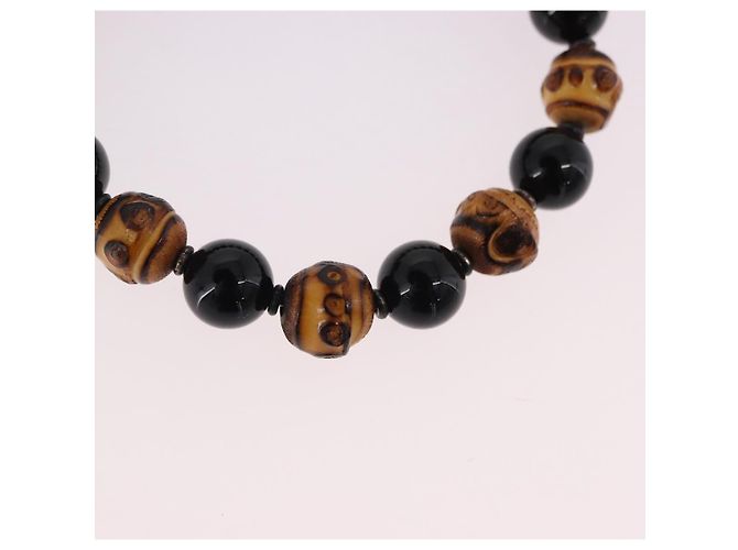 Bracciale con perline GUCCI in metallo multicolore argento Auth SW2659M - vista 3