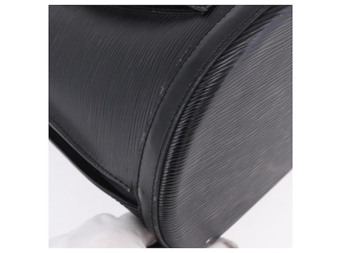 Zaino LOUIS VUITTON Epi Gobelins Nero M52292 LV Auth ka5215 - vista 10