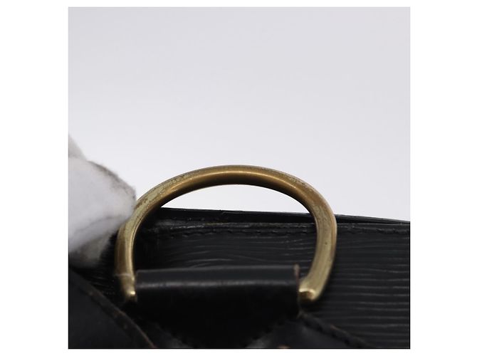 Zaino LOUIS VUITTON Epi Gobelins Nero M52292 LV Auth ka5215 - vista 14