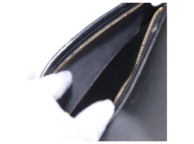 Zaino LOUIS VUITTON Epi Gobelins Nero M52292 LV Auth ka5215 - vista 23