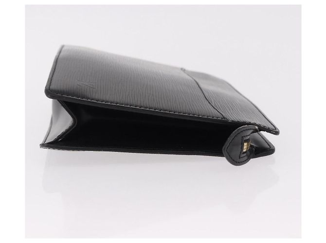 LOUIS VUITTON Epi Pochette Homme Clutch Bag Preto M52522 LV Auth mr2787 - vista 3