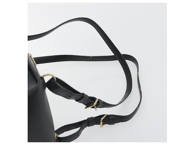 Zaino LOUIS VUITTON Epi Mabillon Nero M52232 LV Auth 192914 - vista 15