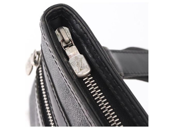 LOUIS VUITTON Borsa a tracolla Damier Graphite Tomas N58028 LV Auth 190807 Damier ebene - vista 10