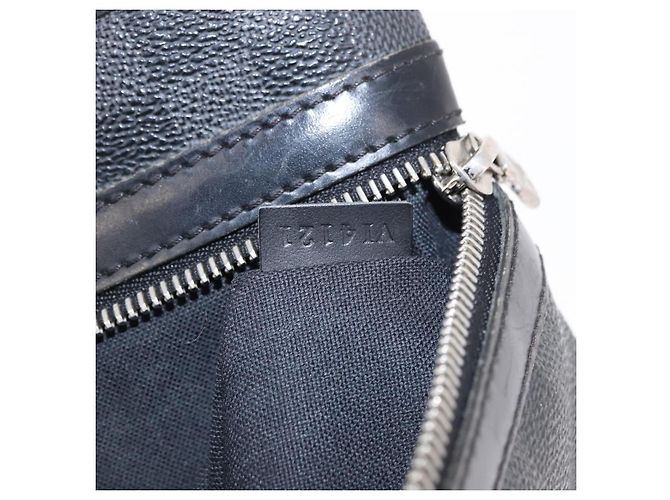 LOUIS VUITTON Borsa a tracolla Damier Graphite Tomas N58028 LV Auth 190807 Damier ebene - vista 12