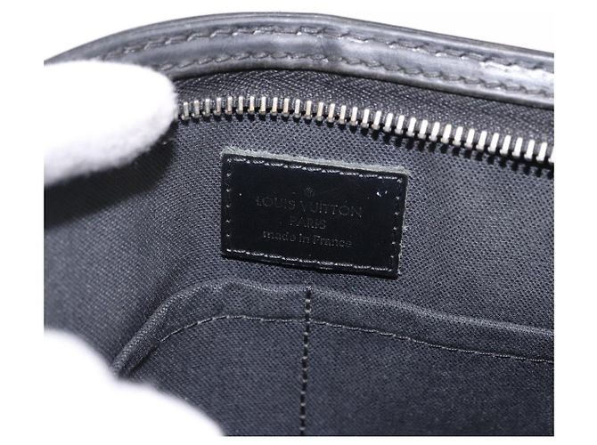 LOUIS VUITTON Borsa a tracolla Damier Graphite Tomas N58028 LV Auth 190807 Damier ebene - vista 19
