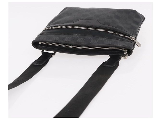 LOUIS VUITTON Borsa a tracolla Damier Graphite Tomas N58028 LV Auth 190807 Damier ebene - vista 6