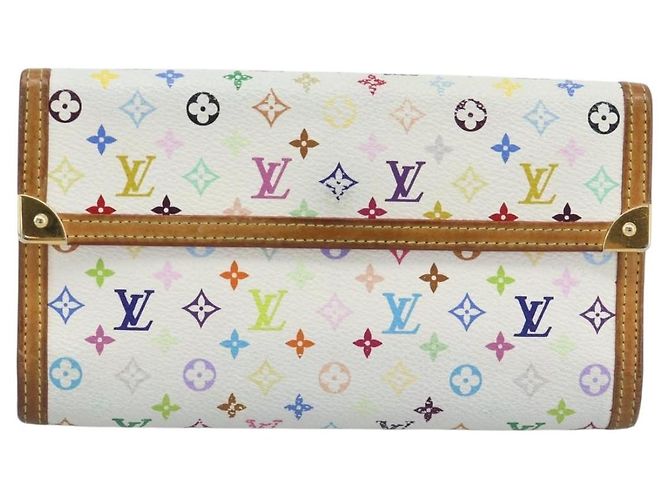 LOUIS VUITTON Monogram Multicolor Porte Tresor International M92659 Auth 192950 - Ansicht 13