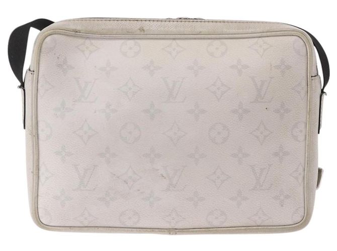 LOUIS VUITTON Borsa Messenger Tiger Lama Monogram Alpha Bianca M31069 Auth 190942 Bianco - vista 2