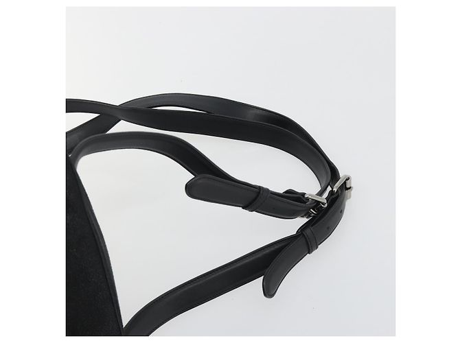 Autre Marque Stella MacCartney Falabella Chain Rucksack Polyester Black 410905 Auth BA14378A Schwarz Silber - Ansicht 15