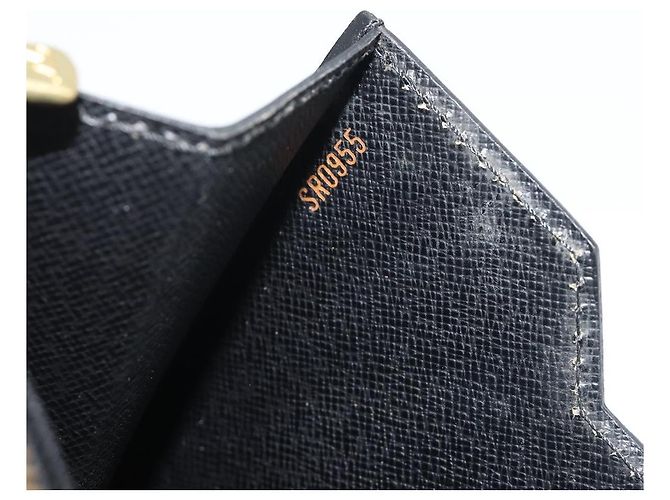Borsa LOUIS VUITTON Epi Concorde Nera M52132 LV Auth bs36212 Nero - vista 12