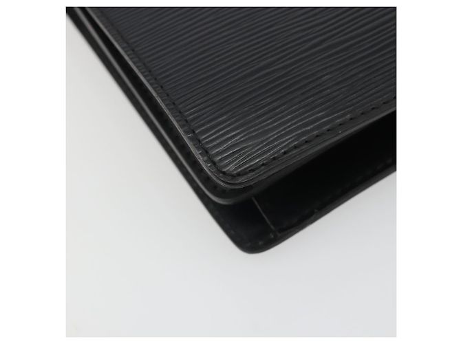 Borsa LOUIS VUITTON Epi Concorde Nera M52132 LV Auth bs36212 Nero - vista 16