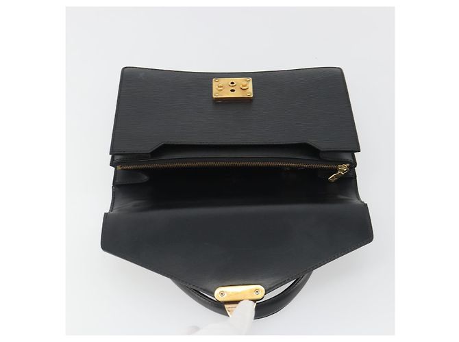 Borsa LOUIS VUITTON Epi Concorde Nera M52132 LV Auth bs36212 Nero - vista 20