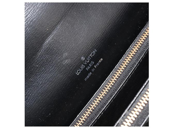 Borsa LOUIS VUITTON Epi Concorde Nera M52132 LV Auth bs36212 Nero - vista 21