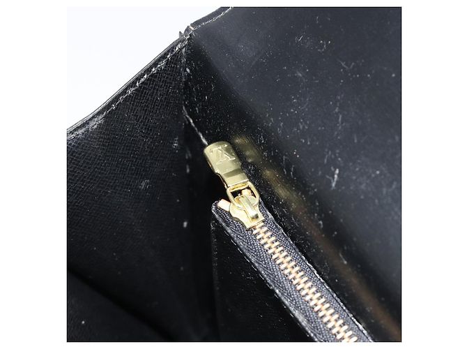 Borsa LOUIS VUITTON Epi Concorde Nera M52132 LV Auth bs36212 Nero - vista 24