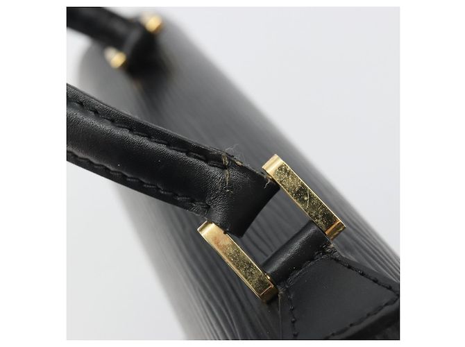 Borsa LOUIS VUITTON Epi Concorde Nera M52132 LV Auth bs36212 Nero - vista 8
