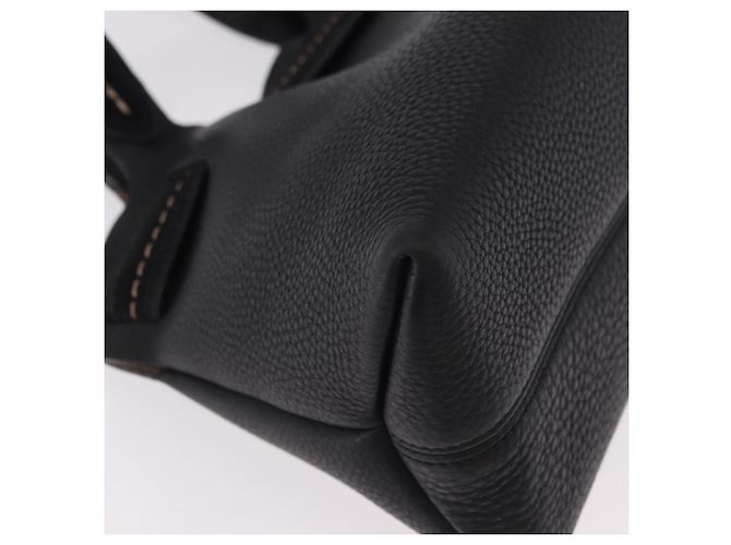 Borsa a mano Salvatore Ferragamo in pelle nera e oro Auth bs36167 Nero D'oro - vista 15