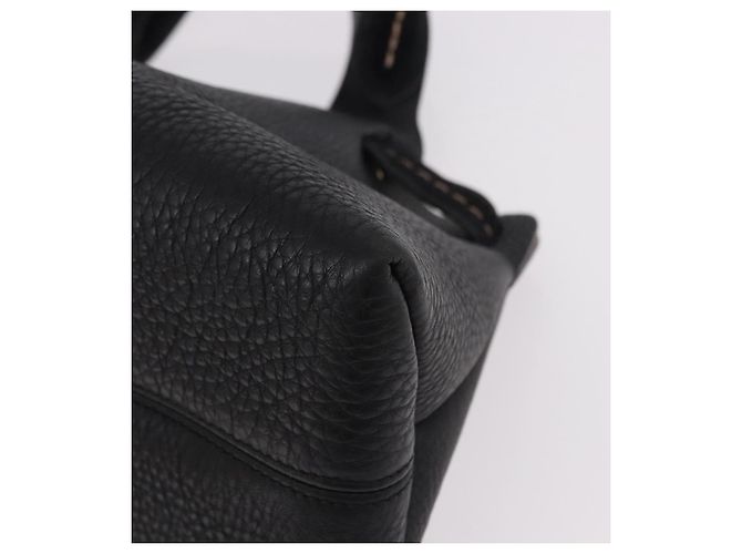 Borsa a mano Salvatore Ferragamo in pelle nera e oro Auth bs36167 Nero D'oro - vista 16