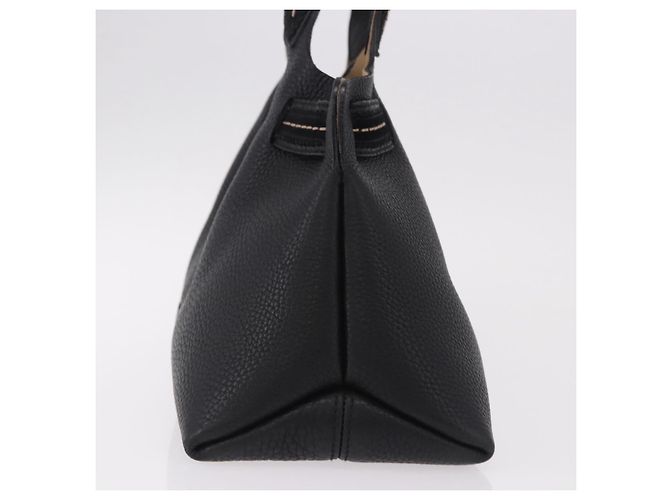Borsa a mano Salvatore Ferragamo in pelle nera e oro Auth bs36167 Nero D'oro - vista 3