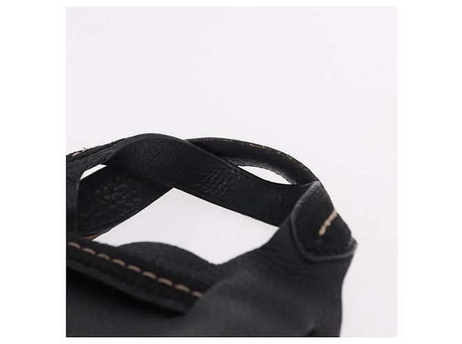 Borsa a mano Salvatore Ferragamo in pelle nera e oro Auth bs36167 Nero D'oro - vista 8