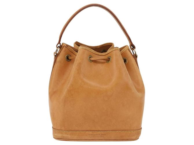 Borsa LOUIS VUITTON Nomad Mini Noe in pelle Beige M43528 LV Auth 191261A - vista 2