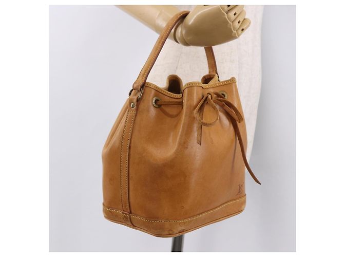 Borsa LOUIS VUITTON Nomad Mini Noe in pelle Beige M43528 LV Auth 191261A - vista 20