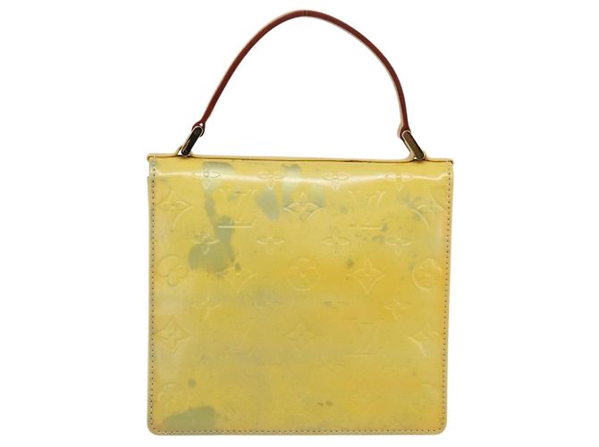 LOUIS VUITTON Borsa Monogram Vernis Spring Street Gris M91029 LV Auth 192779 Grigio - vista 2