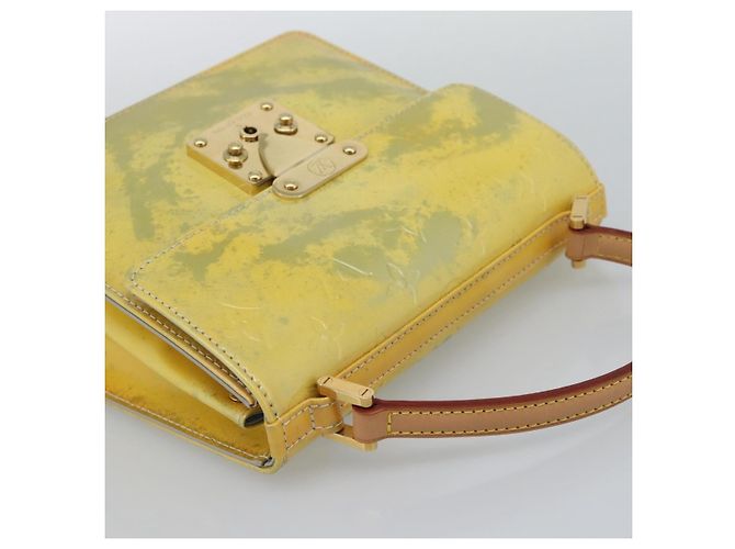 LOUIS VUITTON Borsa Monogram Vernis Spring Street Gris M91029 LV Auth 192779 Grigio - vista 6