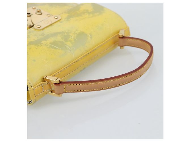 LOUIS VUITTON Borsa Monogram Vernis Spring Street Gris M91029 LV Auth 192779 Grigio - vista 7