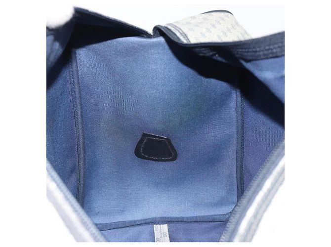 Borsa Boston GUCCI Micro GG Supreme in PVC Blu Navy Oro 012 39 0079 Auth gh2157 D'oro - vista 20