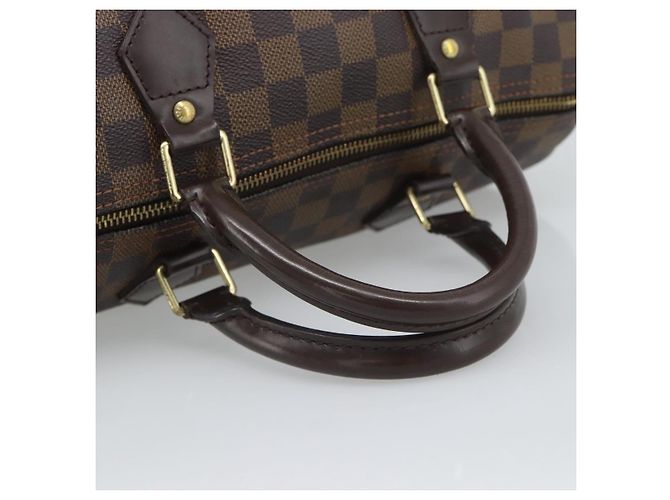 LOUIS VUITTON Borsa Damier Ebene Speedy 30 N41364 LV Auth 192930A - vista 7