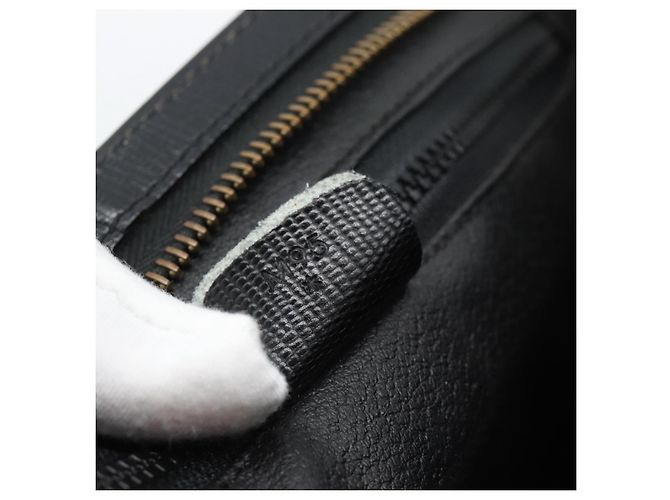 Céline CELINE Clutch Bag Leder Schwarz Gold Auth ep15100 Golden - Ansicht 12