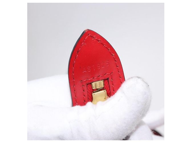 LOUIS VUITTON Epi Saint Jacques Borsa a Spalla Rossa M52277 LV Auth ka5323 Rosso - vista 12