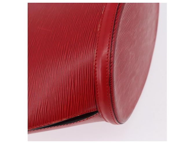 LOUIS VUITTON Epi Saint Jacques Borsa a Spalla Rossa M52277 LV Auth ka5323 Rosso - vista 15