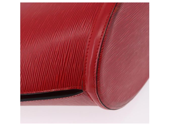 LOUIS VUITTON Epi Saint Jacques Borsa a Spalla Rossa M52277 LV Auth ka5323 Rosso - vista 17