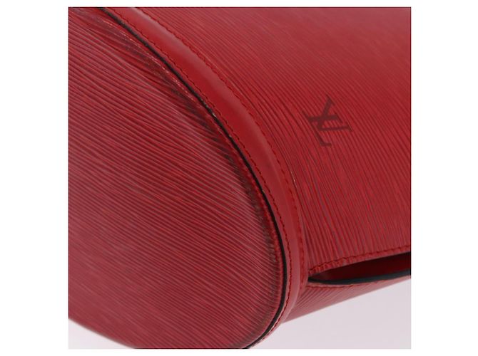 LOUIS VUITTON Epi Saint Jacques Borsa a Spalla Rossa M52277 LV Auth ka5323 Rosso - vista 18