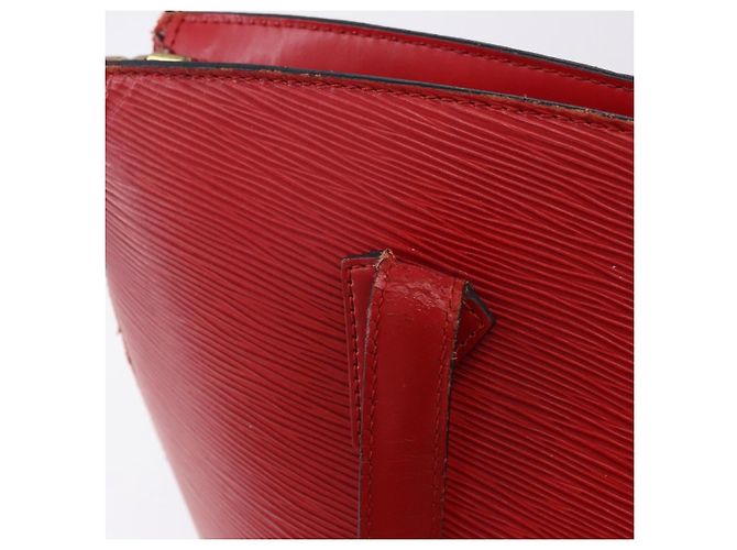 LOUIS VUITTON Epi Saint Jacques Borsa a Spalla Rossa M52277 LV Auth ka5323 Rosso - vista 9